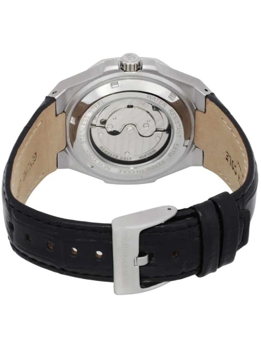NWT Kenneth Cole New York Automatic Black Dial Men's Watch